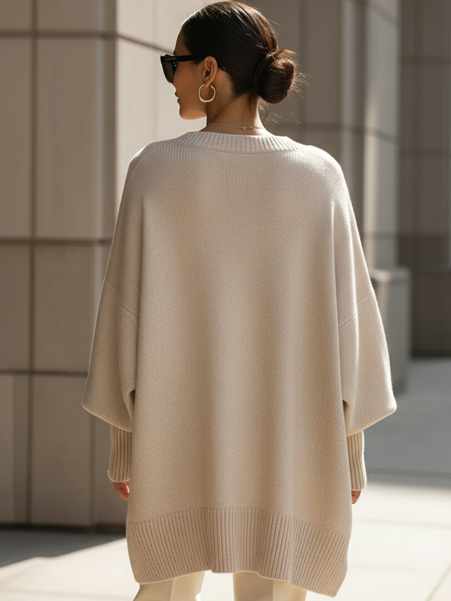 Jeanne | Pull oversize pour femme à la coupe fluide
