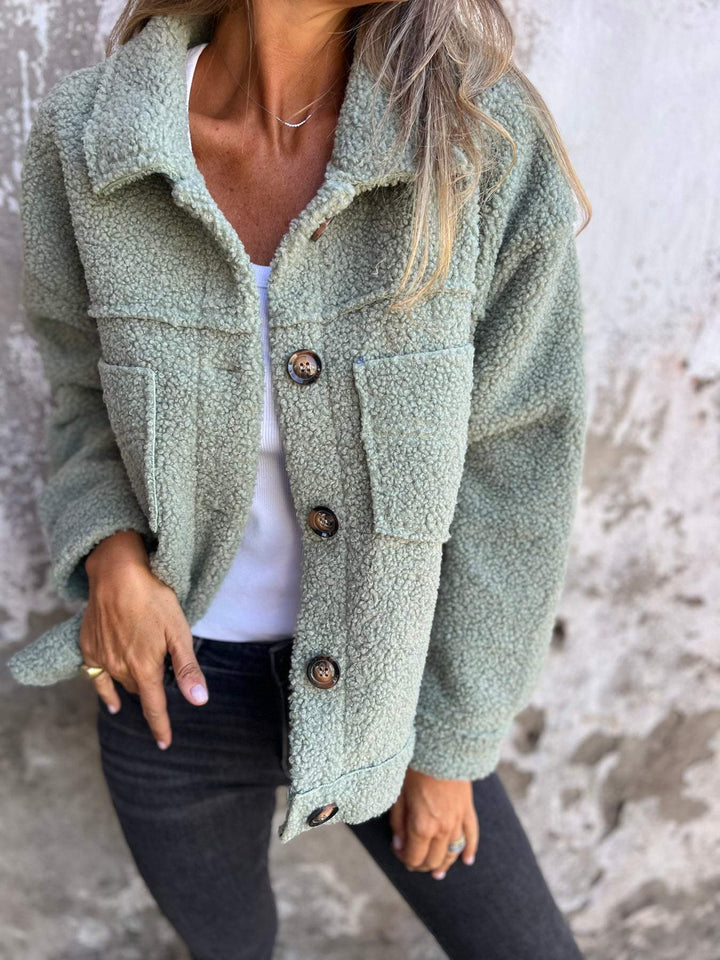 Laurine | Veste Douillette en Peluche