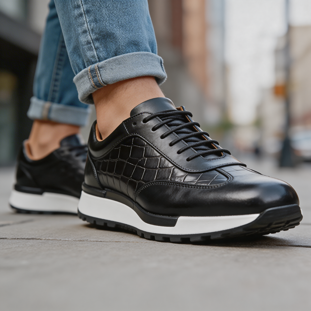 Laurent | Baskets en cuir Moretti
